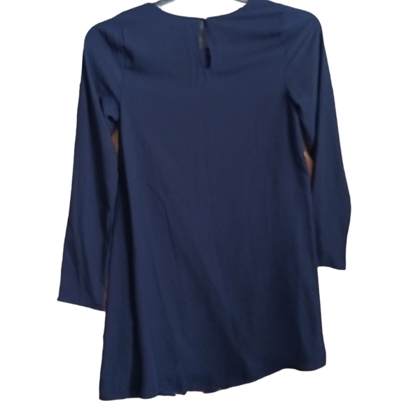 Xhilaration Floral and Navy Midi - Picture 2 of 8